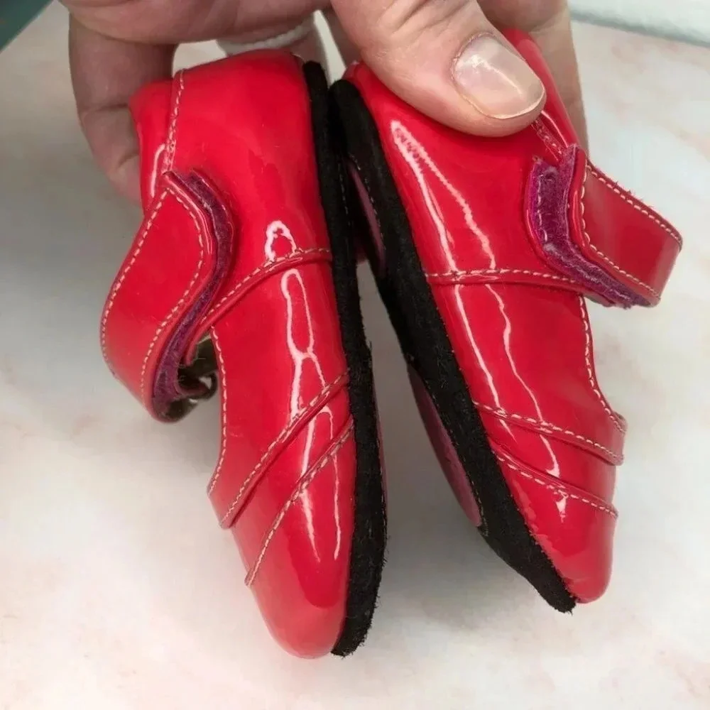 See Kai Run Smaller shoes Sophie Mary Jane hot pink patent size 0-6‎ months